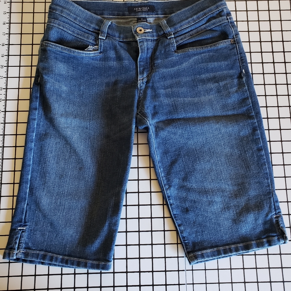 Jean shorts 12" inseam
